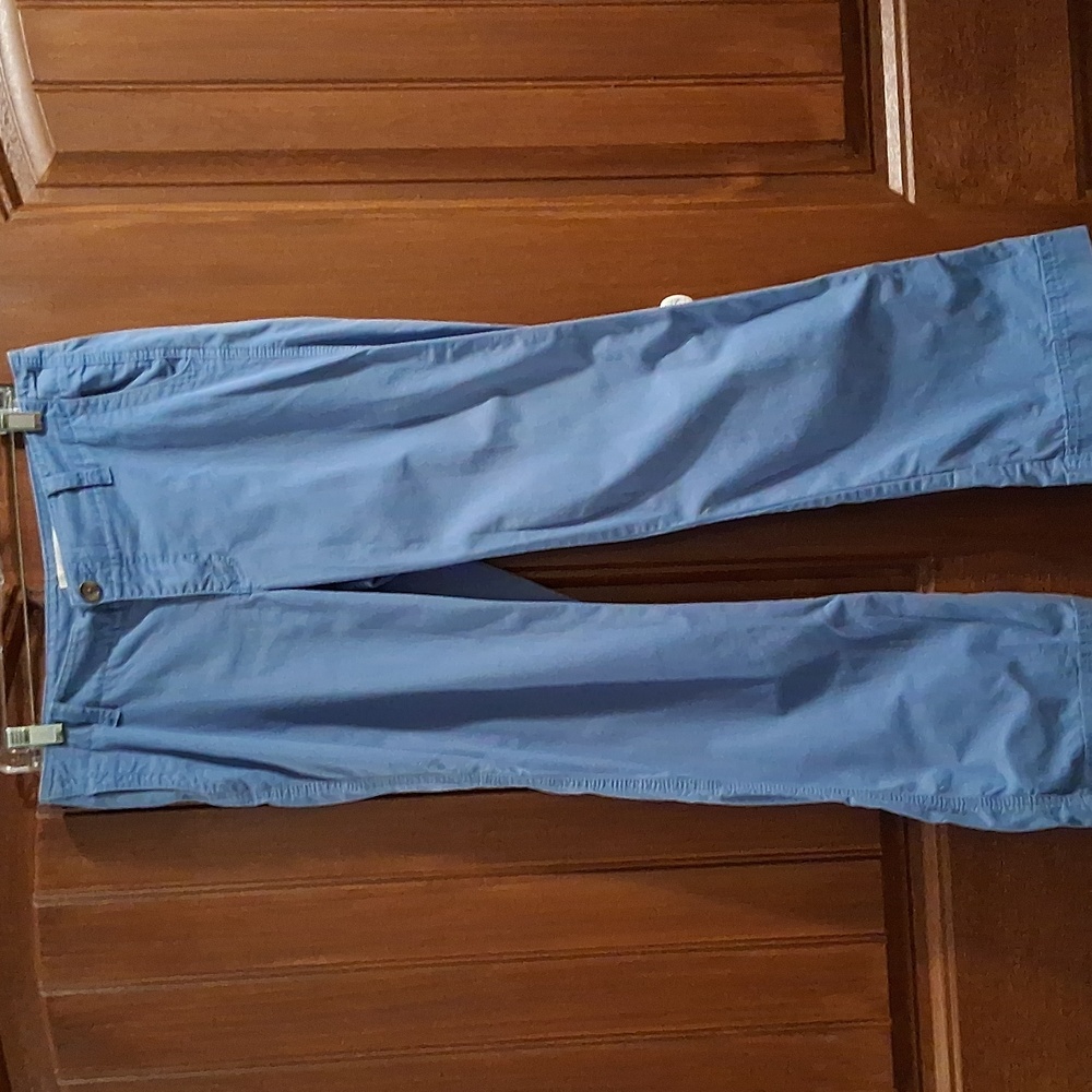 Lee Blue Cotton Trousers. Size 10